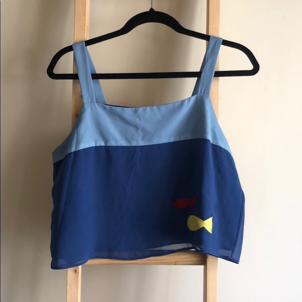 Staud Crop Top